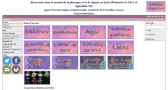 Desktop Screenshot of premierescientifique.simulatus.info